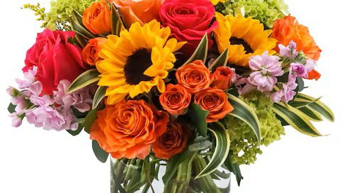 Bussey's Florist Summer Themed Floral Arrangements Voted Best Florist in Floyd & Polk Counties